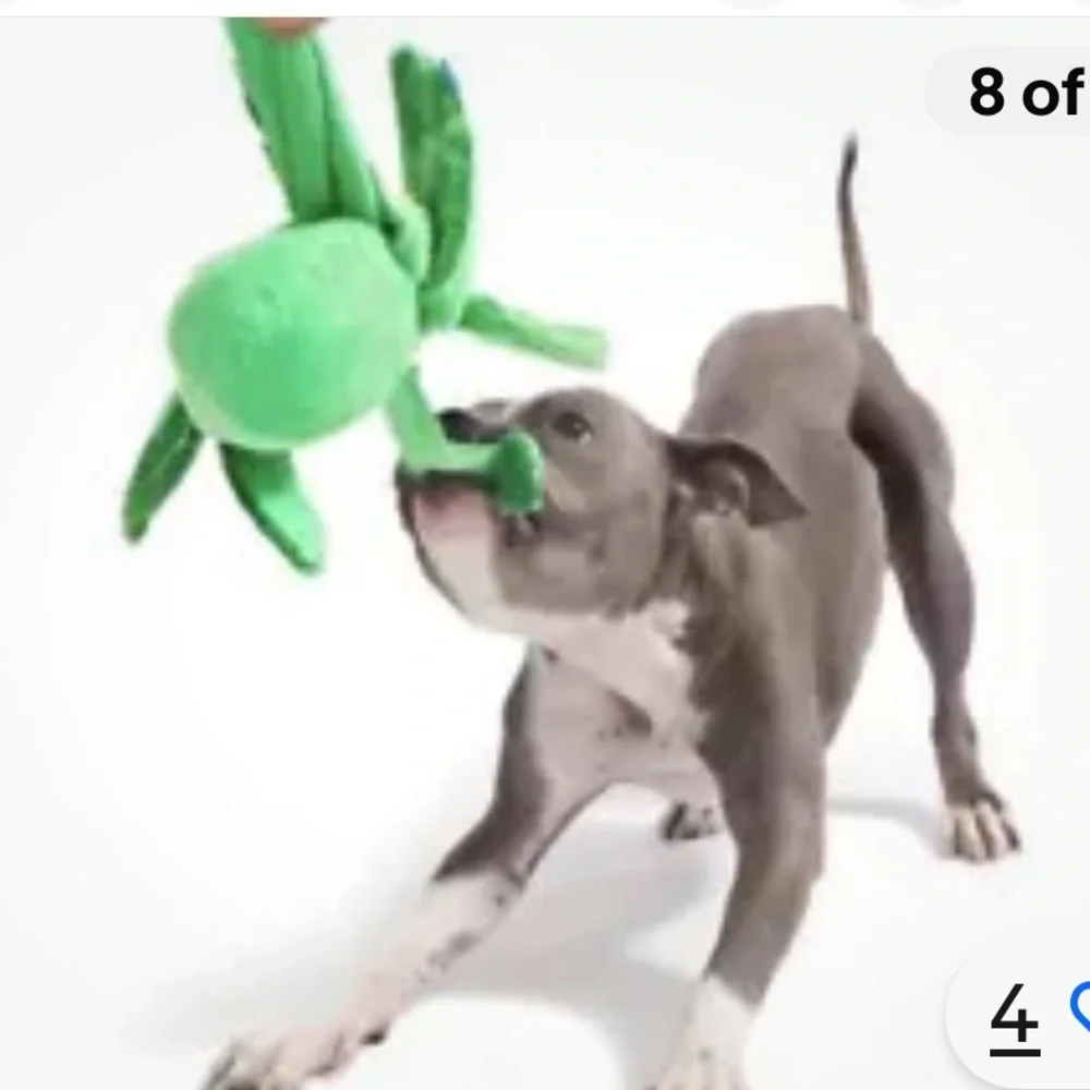 NWT Holly Jolly Ollie dog toy